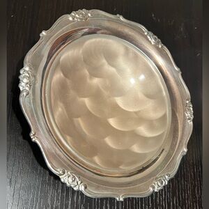 Vintage Good Art Contempo Silver-plated Hand Polished Bowl Tarnish Resistant 144